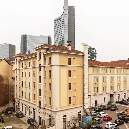 公寓 Youhosty - Gioia Tower View 米兰